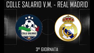 ROMA TORNEI  INVERN 2425  CALCIO A 8 RN  3° GIORNATA  COLLE SALARIO VM  REAL MADRID  12 [upl. by Wain]