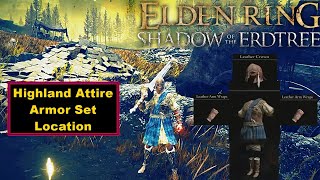 Elden Ring DLC Highland Attire Armor Set Location [upl. by Shing]