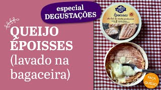 Degustação de queijo époisses [upl. by Bobbi]