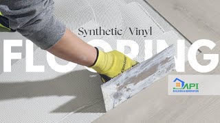 HighQuality Synthetic amp Vinyl Flooring by API Building amp Renovation [upl. by Ajaj235]