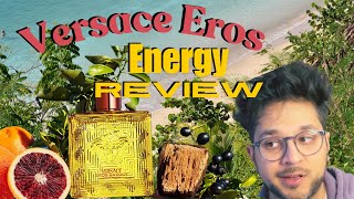 Versace Eros Energy first thoughts fragrance review and comparison to Creed Aventus [upl. by Anileve]