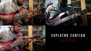 Explotar Contigo  Tourista  Cover Guitarras y Bajo [upl. by Tonjes669]