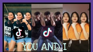 YOU AND I DONT BE SHY DANCE CHALLENGE  TIKTOK COMPILATION [upl. by Ijnek]