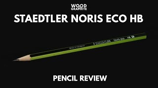 Staedtler Noris Eco HB  Pencil Review  ✎WampG✎ [upl. by Heddie]