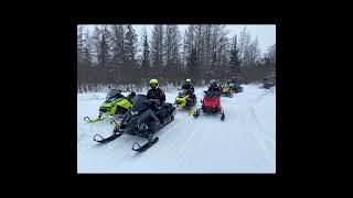 SPIN TO WIN SNOWMOBILE TRAILER CLEARANCE [upl. by Nyrraf661]