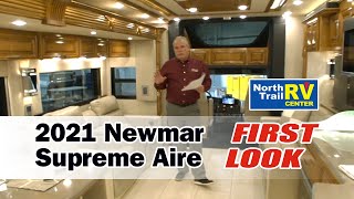 Newmar 2021 Supreme Aire Super C Motorhome First Look [upl. by Astor]