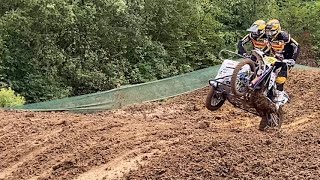 Motocross Seitenwagen WM Rudersberg 2022 Lauf 1 [upl. by Ahsirt]