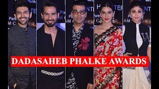 UNCUT Shahid Kapoor Karan Johar Kartik AaryanAditi Rao Hydari at Dadasaheb Phalke Awards 2018 [upl. by Clymer]