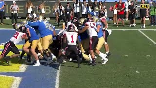 Touchdown Zach Charbonnet  Utah 2542 UCLA  NCAA  CFB en FOX [upl. by Faline]