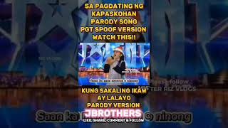 SA PAGDATING NG KAPASKOHAN WLYRICS  PGT SPOOF VERSION shorts shortsviral shortsvideo parody [upl. by Fortunia]