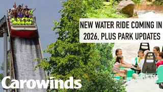 Carowinds Park Update  New Water Ride Coming 2026 Coaster Supports Arrive and More 11162024 [upl. by Nagar]