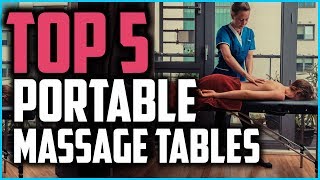 Top 5 Best Portable Massage Tables In 2024 – Complete Buyer’s Guide [upl. by Ettenoitna]