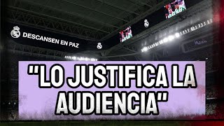 PERIODISTA RECONOCE QUE LOS MEDIOS VIVEN GRACIAS AL REAL MADRID “LO JUSTIFICA LA AUDIENCIA” [upl. by Christis83]