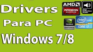 Descargar Drivers o Controladores Para mi PC de Windows 7881 2018 [upl. by Lein]