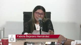 Entrevista Fabiola Bejarano Hernández Aspirante a titularidad de la CEDH [upl. by Buskus]