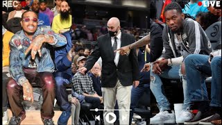 Offset Kicks Quavo Out Of Hawks NBA Game Paid 125K To Remove Chain From J Prince [upl. by Dnalyram]