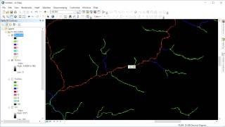 Basin Delineation part1 DEM Processing for Stream Order [upl. by Eanom]