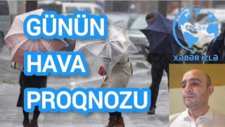 Günün HAVA proqnozu Xeberizle [upl. by Asseram]