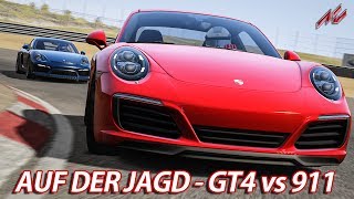 Auf der Jagd  GT4 vs 911  Assetto Corsa HD GER Zandvoort [upl. by Emerson598]