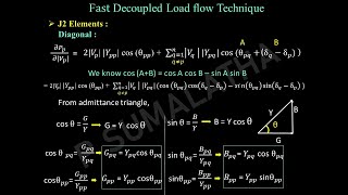 Fast Decoupled Load Flow FDLFTechnique [upl. by Lilithe]