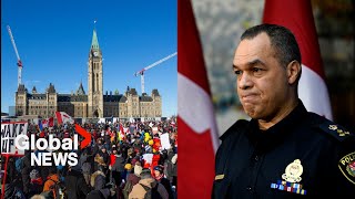 Emergencies Act inquiry ExOttawa police chief testifies he didnt foresee size of protest  FULL [upl. by Scever]