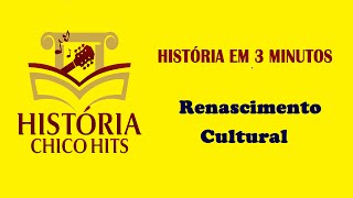 HISTÓRIA EM 3 MINUTOS Renascimento Cultural  Resumão [upl. by Krilov]