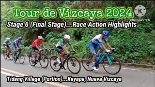 Tour de Vizcaya 2024Stage 6 Final StageRace ActionTidang Village Portion Kayapa NV [upl. by Elijah]