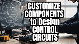 AutoCAD Electrical 62a Customising Components to design simple control circuits [upl. by Mandych743]