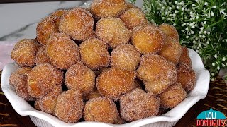 BUÑUELOS DE VIENTO TRADICIONALES Tradicionales buñuelos de viento deliciosos suaves y ligeros [upl. by Salakcin]