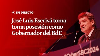 EN DIRECTO  José Luis Escrivá toma posesión como gobernador del Banco de España [upl. by Dorthy842]