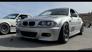 E46 M3 Laguna Seca 102624 Lightspeed Advanced [upl. by Kelda]