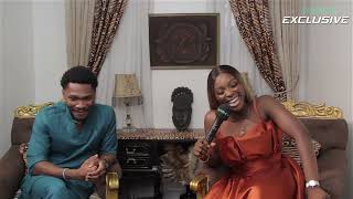 Ajosepo Mike Afolarin x Tomi Adeoye Interview  In Cinemas April 10th [upl. by Calesta]