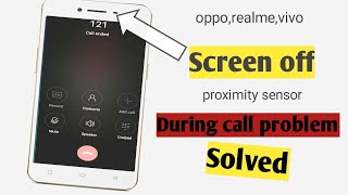 Screen off during call  Proximity sensor problem solve  call screen off problem [upl. by Cayla]