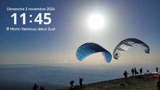 Parapente Mont Ventoux  3 novembre 2024 [upl. by Pani]