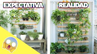 Cómo hacer un jardín en la pared únicamente en 3 simples pasos [upl. by Aizat]