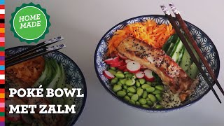 POKÉ BOWL met zalm  HOMEMADE 3  Voedingscentrum [upl. by Delainey]