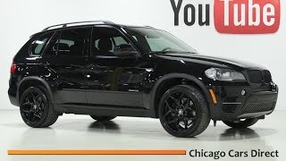 Chicago Cars Direct Presents a 2012 BMW X5 50i xDRIVE Jet BlackBlack x13579 [upl. by Beera344]