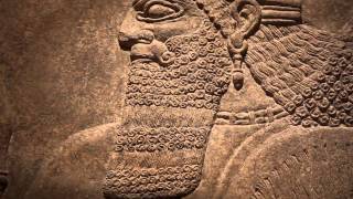 Assyrian Relief from the Palace of Ashurnasirpal II [upl. by Idyak]