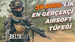 20000 TL DÜNYANIN EN GERÇEKÇİ AIRSOFT TÜFEĞİ ile OYNADIM [upl. by Blane]