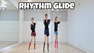 Rhythm Glide  Line Dance Demo amp Count [upl. by Ynohtnaleahcim919]