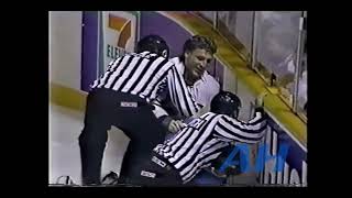 NHL Dec 18 1992 Jyrki LummeVCR v John CarterSJ Vancouver Canucks San Jose Sharks [upl. by Kirsch543]