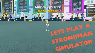 Lets Play a Strongman Simulator [upl. by Mauve358]