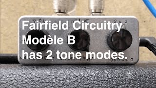 Fairfield Circuitry Modele B jumper change [upl. by Aihcrop815]