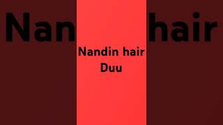 Nandin hair👍 [upl. by Ahsii]