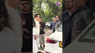 Bigg Boss 18 WKV Update Ravi Kishan In Police Outfit Spotted At Film city For Shoot [upl. by Enilegna]