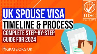 UK Spouse Visa Process amp Timeline 2024  StepByStep Detailed Guide [upl. by Cj108]