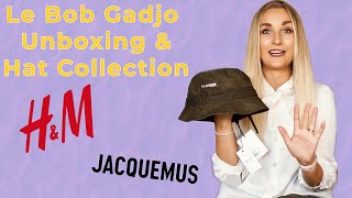 Jacquemus Le Bob Gadjo Unboxing and Hat Collection Freya Johanna [upl. by Tenom]