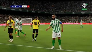 Houssem Aouar vs Real Betis 03082024 [upl. by Nolyak]