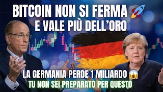 🚨 BITCOIN VALE PIÙ DELLORO 🔥 NON SEI PRONTO PER QUESTO 👀🚀 [upl. by Ruprecht734]