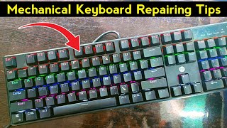 Mechanical keyboard repairing  क्या ये ठीक हो पायेगा  mechanical keyboard keys not working [upl. by Nitnert]